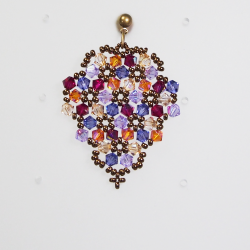 Pierces - Bronze brass - Earrings Grapes Terence - Pierces - Bronze brass - Laiton bronze